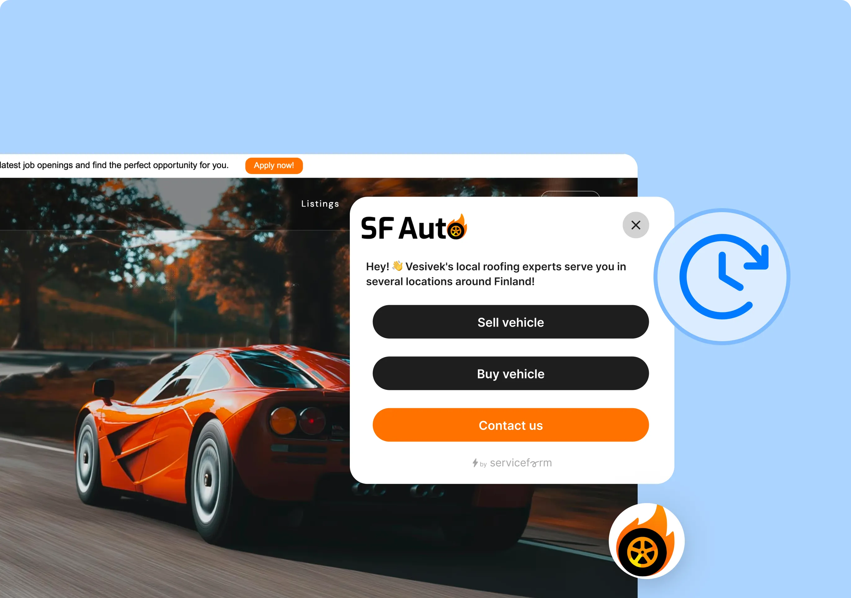 AI bot providing customer support