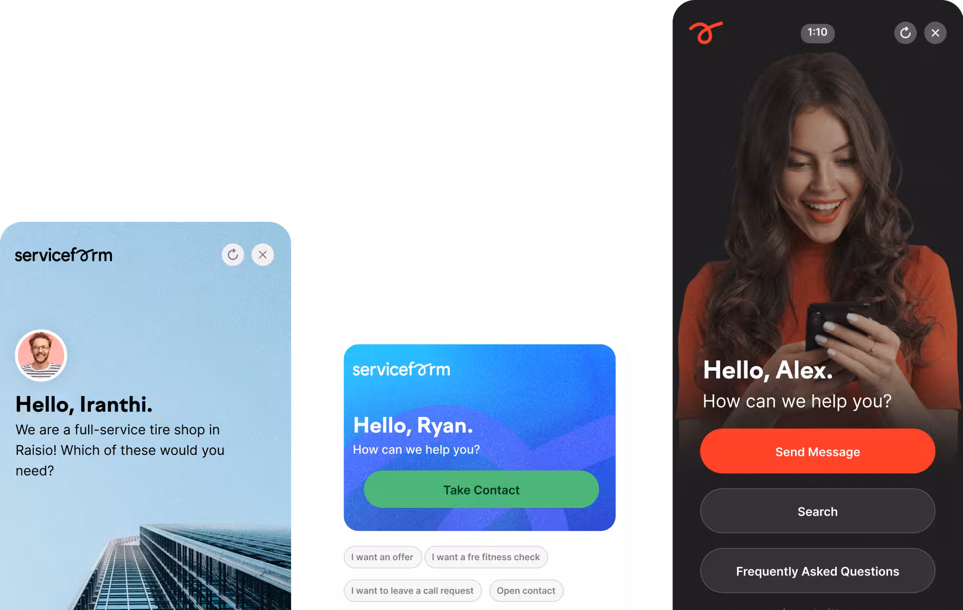 Chat & AI product screenshot