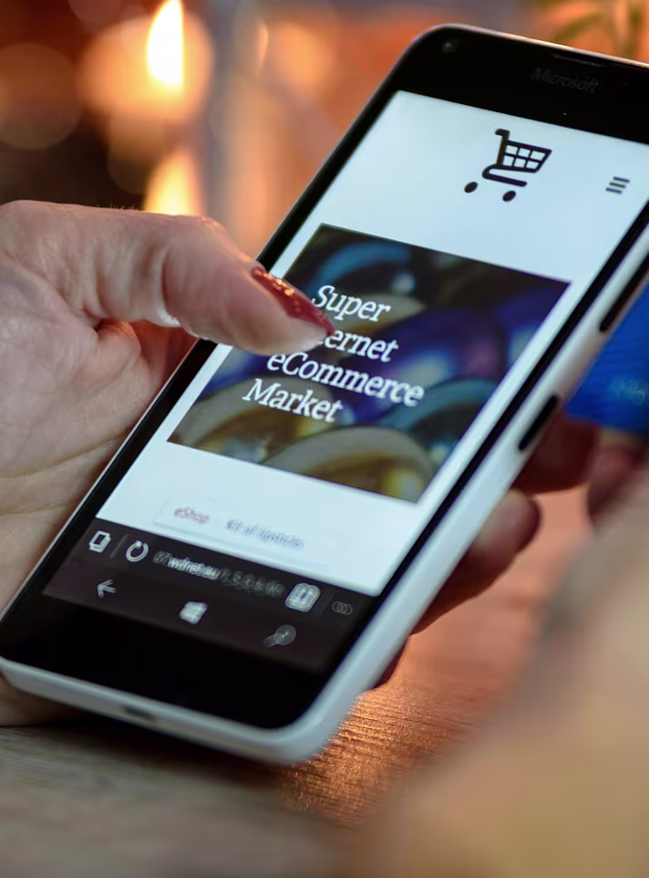 E-commerce background